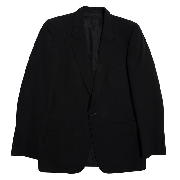 Van Gils (Netherlands) Gabardine Weave Tailored Suit Jacket : L - Picture 1 of 8